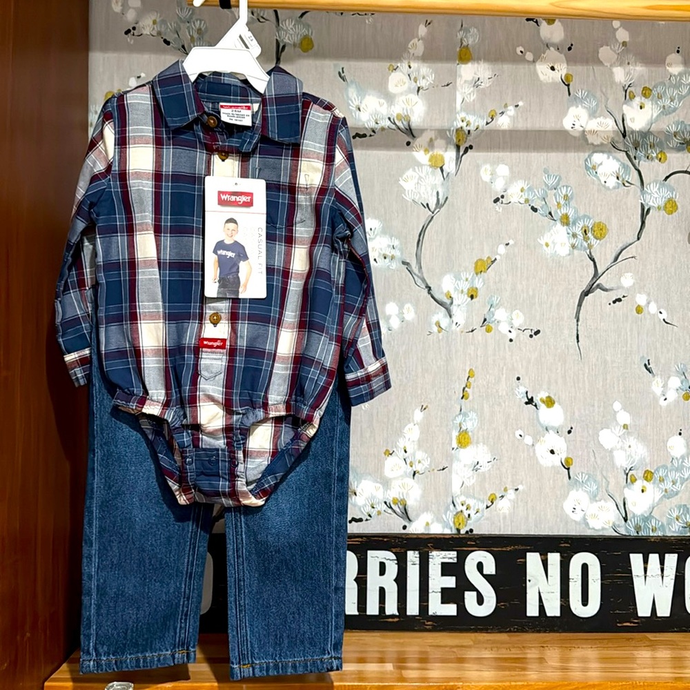 Wrangler infant set